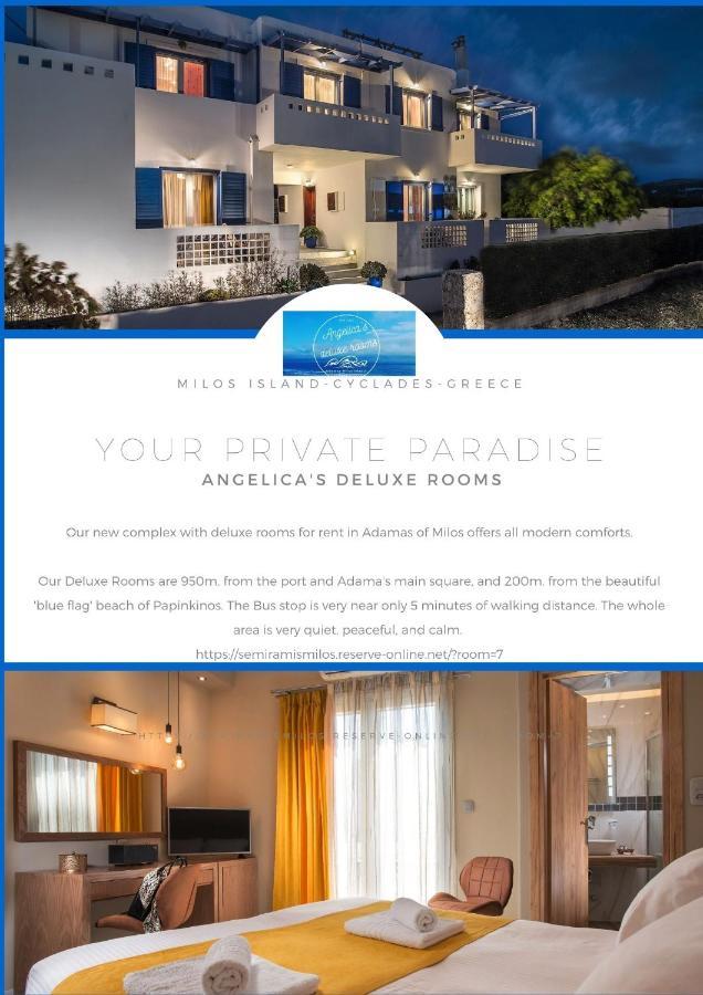 Angelica'S Deluxe Rooms In Adamas Exterior photo